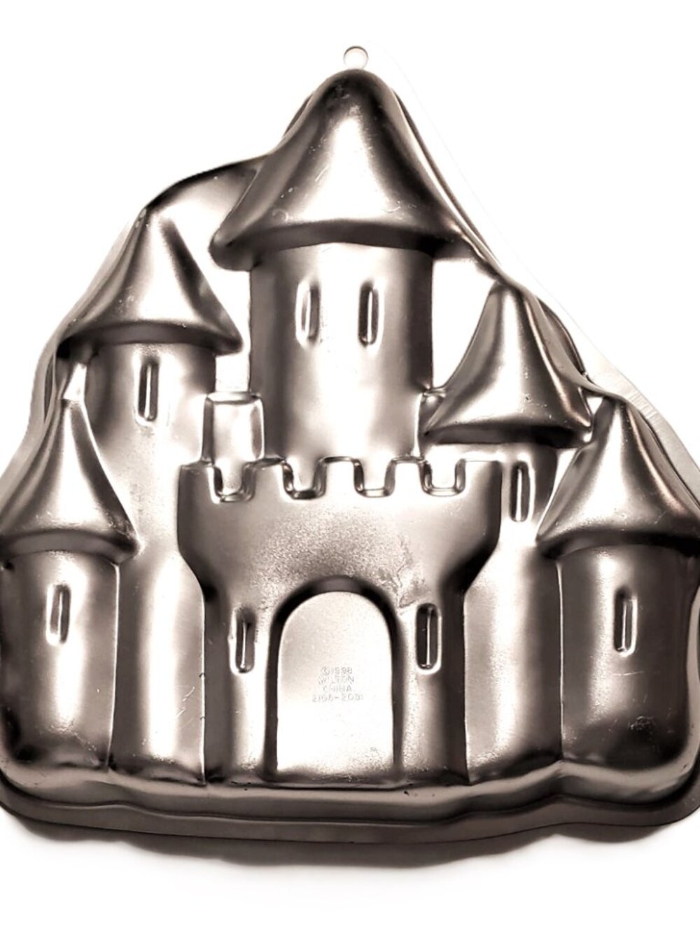 Vintage Wilton Enchanted Castle Cake Pan Aluminum 1998 12"W x 12"H 2105-2032